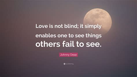 blind for love meaning.